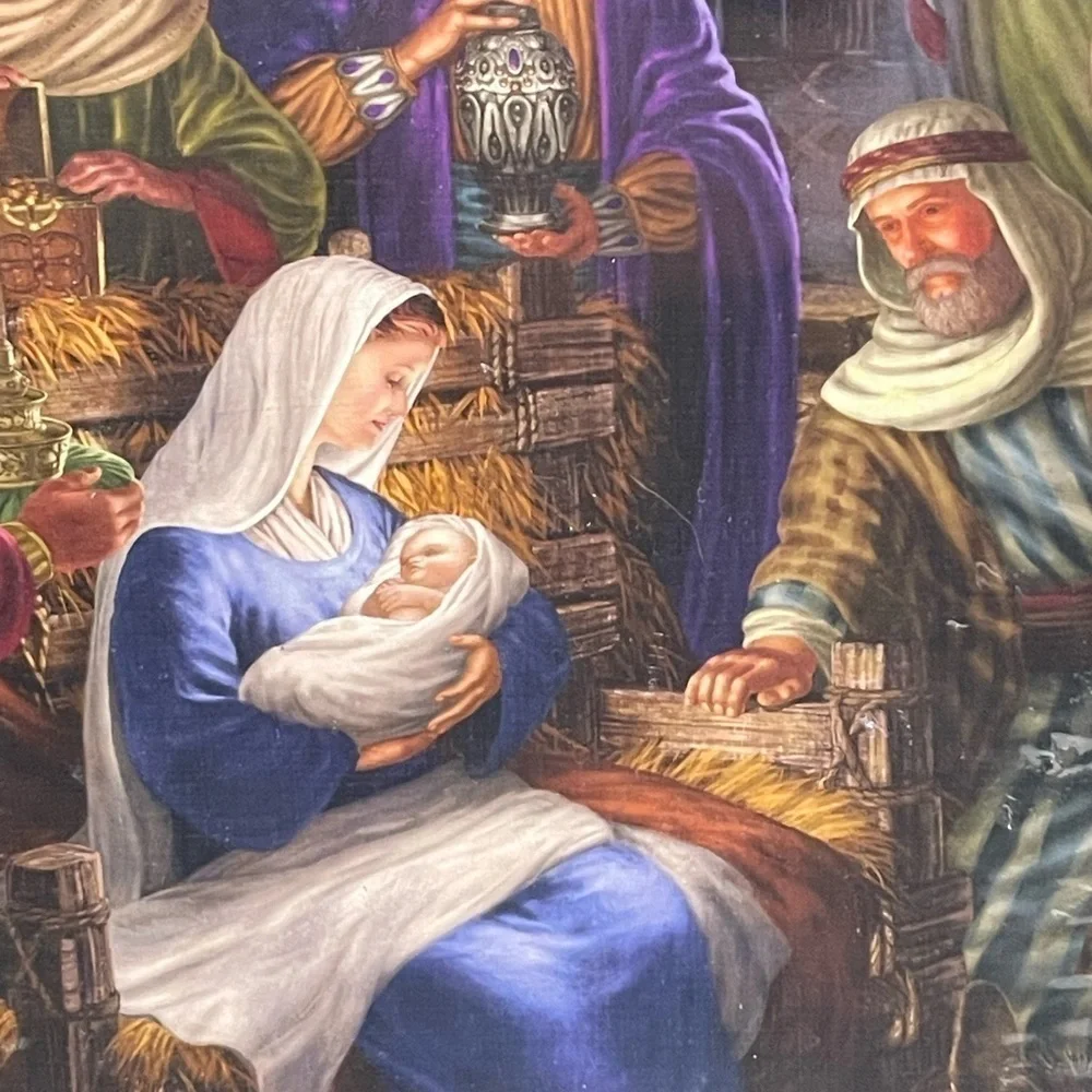Cobble Hill Holy Night 1000 Piece Jigsaw Puzzle 19.25 X  26.625 New Sealed